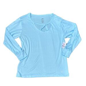 NWT PRO PLAYER Cutout V Neck Top Size Large